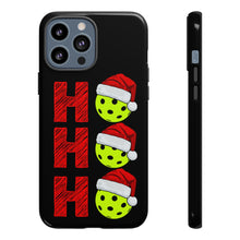 Load image into Gallery viewer, Holiday Pickleball Tough Case for iPhones
