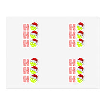Load image into Gallery viewer, Holiday Pickleball Sticker Sheets
