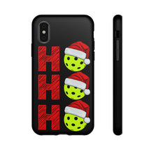 Load image into Gallery viewer, Holiday Pickleball Tough Case for iPhones
