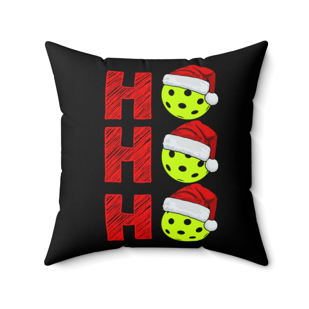 Holiday Pickleball Square Pillow