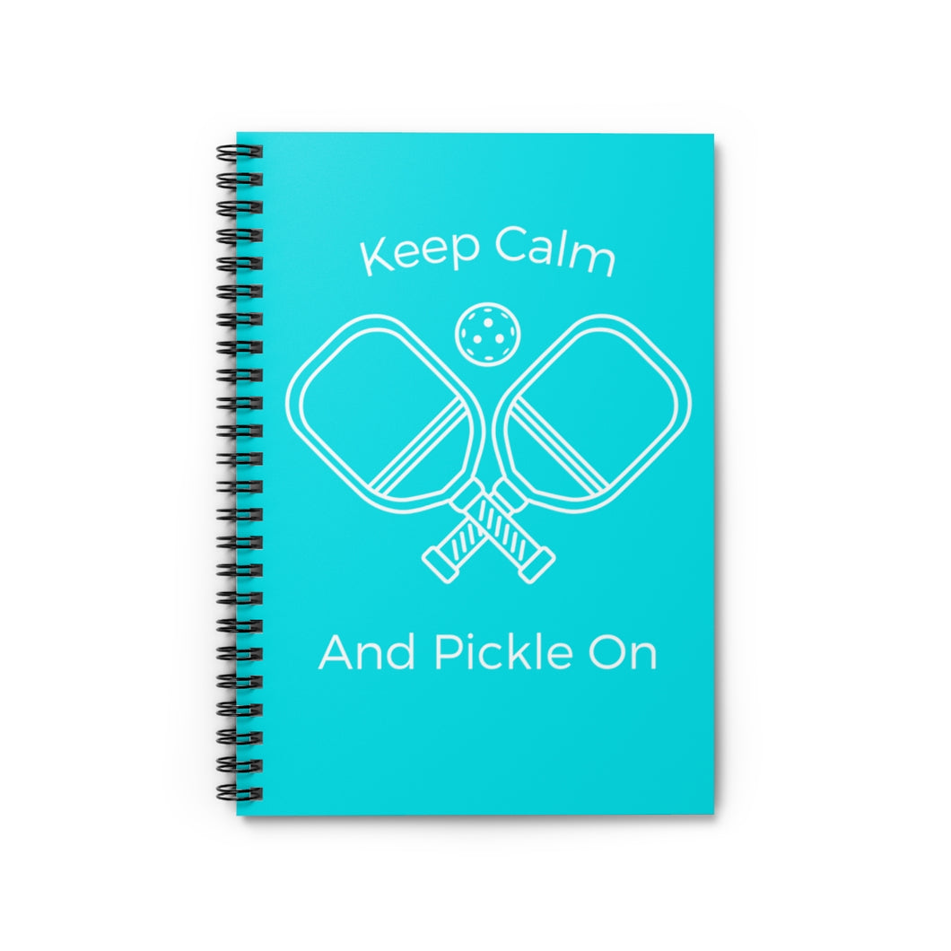 Pickleball Spiral Notebook - Ruled Line