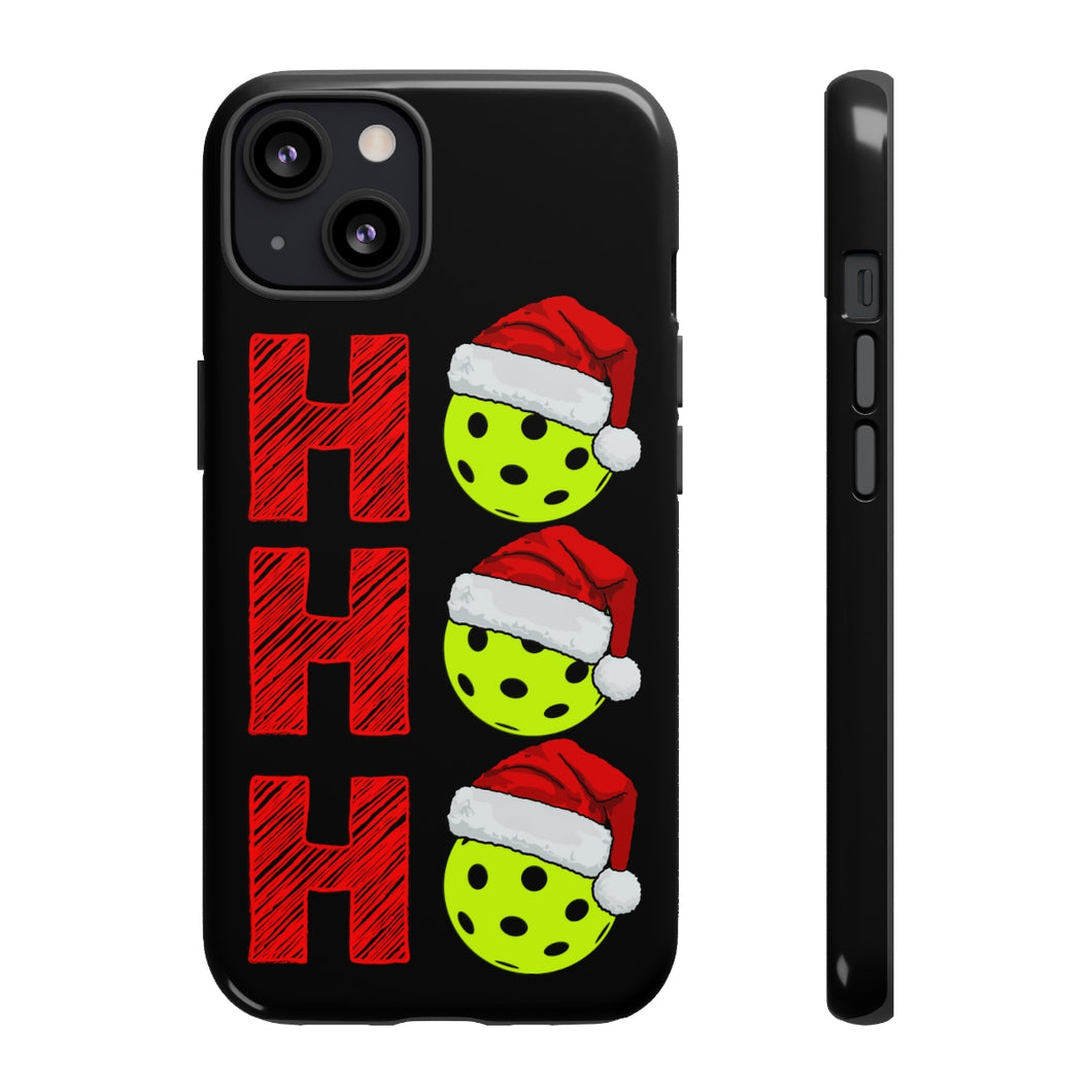 Holiday Pickleball Tough Case for iPhones