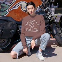 Load image into Gallery viewer, Raising A Baller Women&#39;s Cropped Sweatshirt
